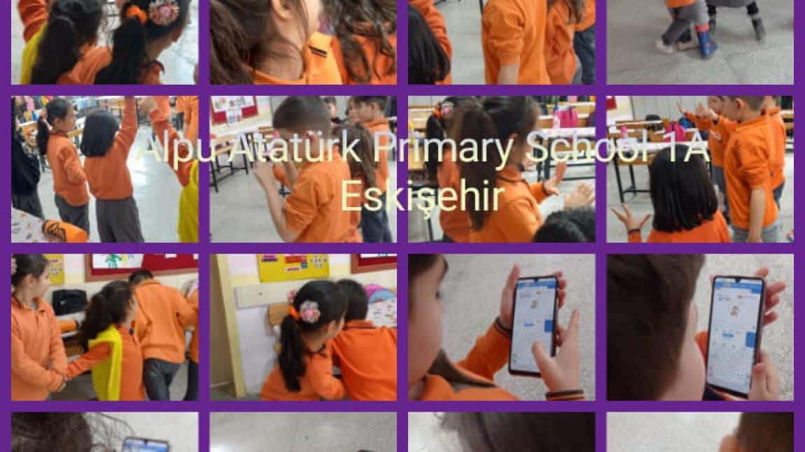 Alpu Atatürk İlkokulu 1A sınıfı Öğrencileri Game's Of Math eTwinning projesinin 3. Oyunu