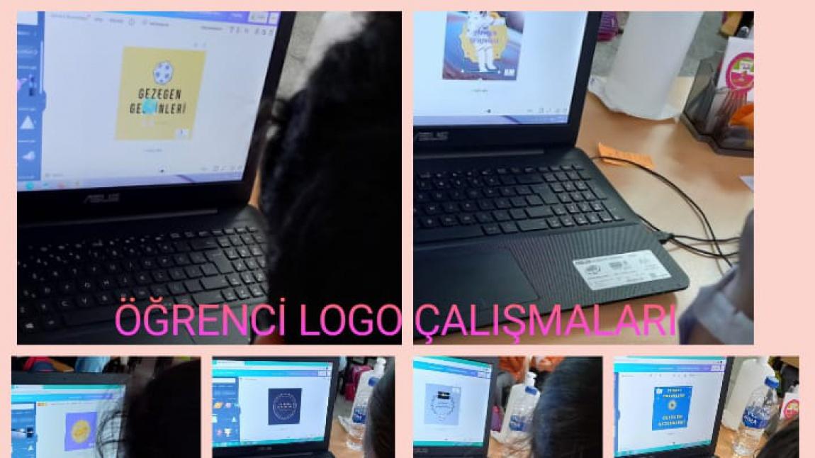 4/A sınıfı Öğrencileri Canva Web2.0 aracını kullanarak Projemiz için logo çalışmaları yaptı.